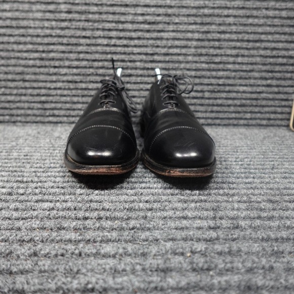 Allen Edmonds Shoes Mens 9.5 B Black Park Avenue Leather Cap Toe Oxford Dress main image 12